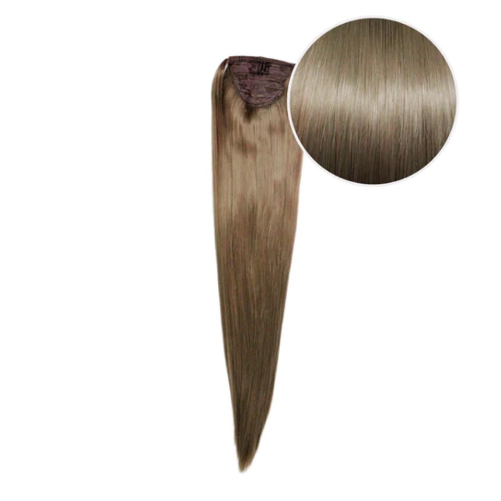 Bellami Faux Wrap Ponytail 180g 24” Ash Brown